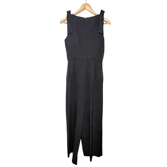 Julia Jordan Bow Strap Wide Leg Jumpsuit - Black - 2 - Picture 3 of 6